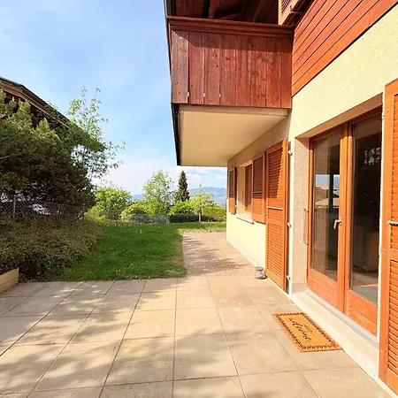Daire Alpine - Terrace & Mountain View *